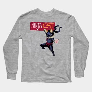 NINJA CAT v2 Long Sleeve T-Shirt